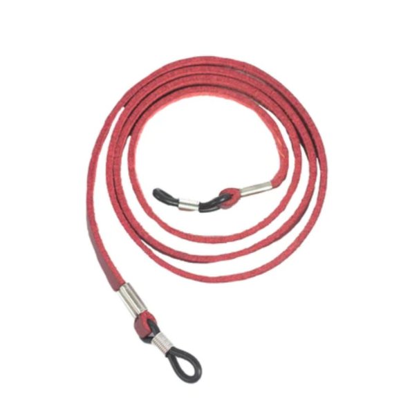 Faux Leather Glasses Cord | Peepers | RED - Picture 3 of 6